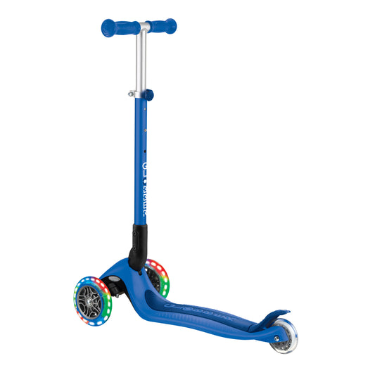 Globber Primo Foldable Lights - Navy Blue