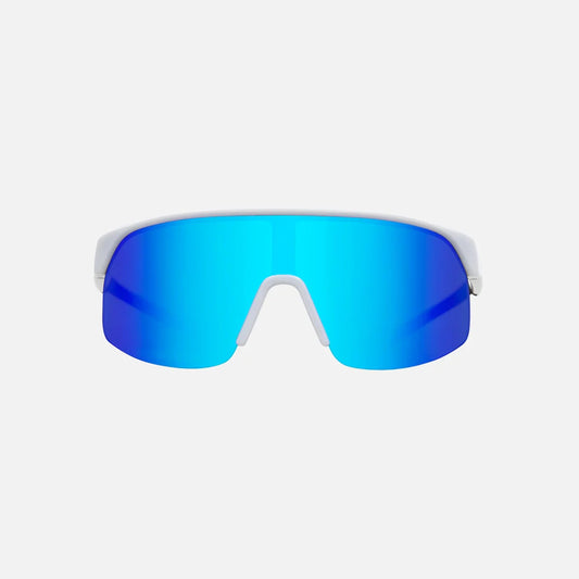 Velocity Junior - Gloss White Frame Grey Blue Iridium Lens