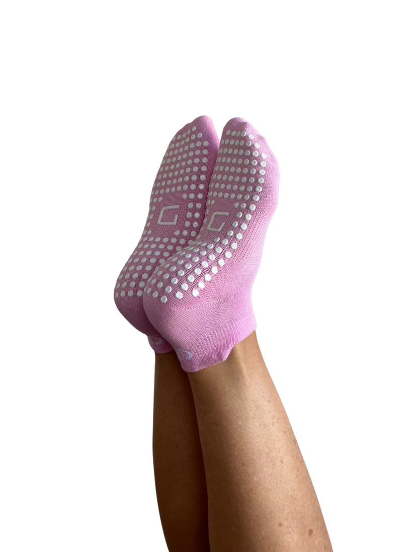 GSOXS Classic Grip Sock - Baby Pink
