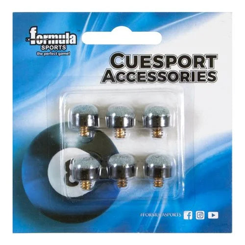 Brass Screw On Blue Tip x6