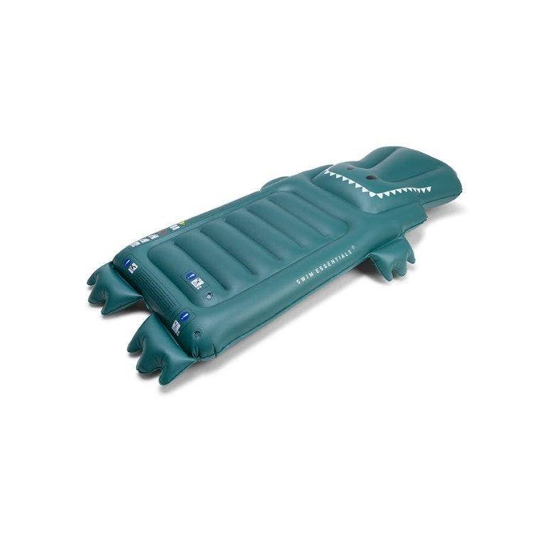 Swim Essentials Inflatable Float - Green Crocodile