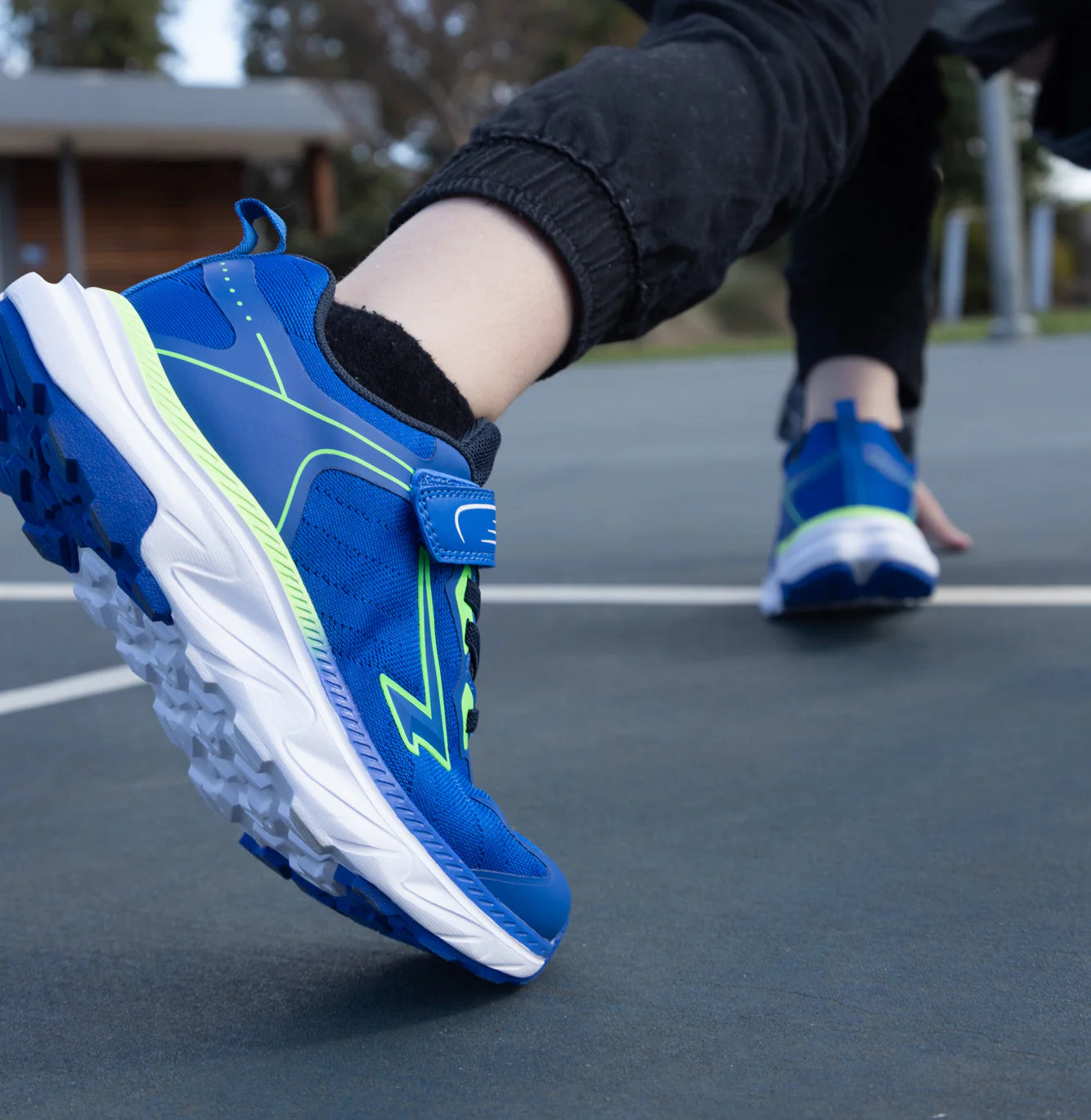 Sfida Dash Boys Runner Light - Royal/Lime (Velcro)