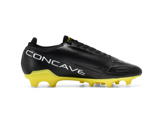 Concave Halo Kids v2 Football Boot - Black/Yellow