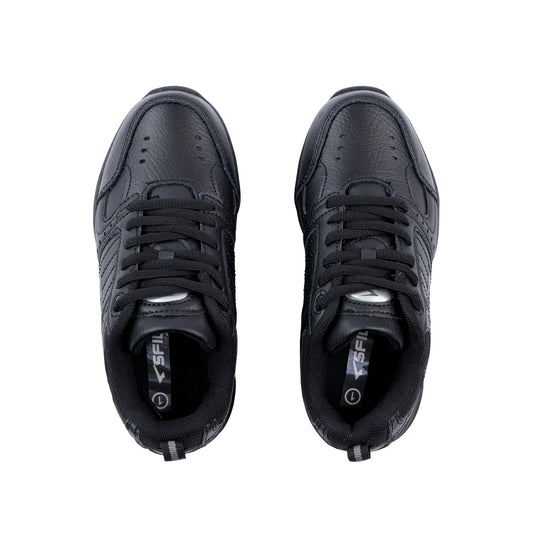 Sfida Defy Junior Leather Cross Trainer - Black