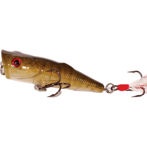 JAZLures Popper Tail 45 - C33 Green Prawn