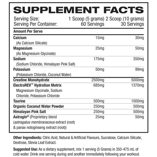 Musclesport Creatine & Hydration - Passionfruit Punch