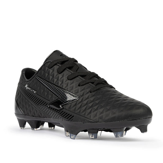 Rizz Junior Football Boots - Black/Black Wide Fit