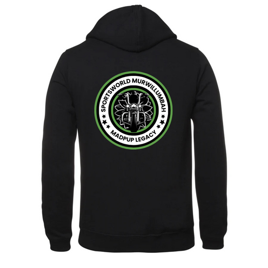 Sportsworld Madpup Legacy Adults Zip Fleecy Hoodie