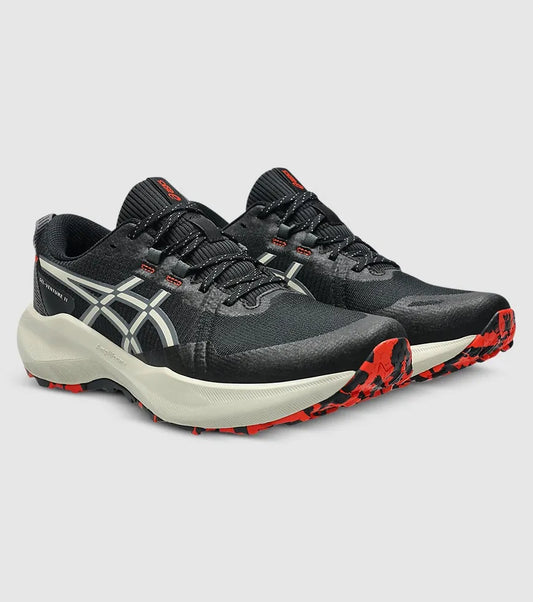 Asics Gel-Venture 11 Men's Trail Running EXTRA WIDE (4E)- Black/Light Dust