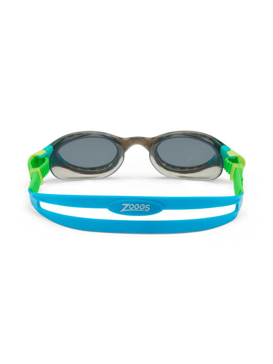 Zoggs Phantom 2.0 Junior Goggles - Black Green Smoke Tint