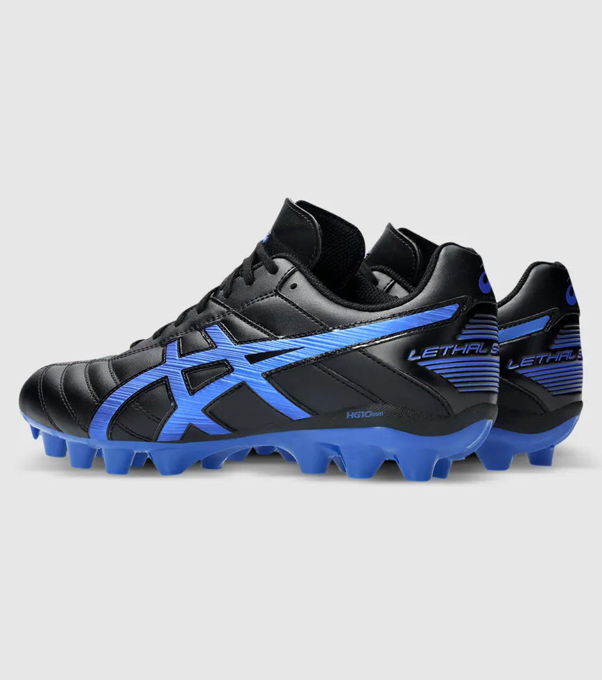 Asics Lethal Speed RS Football Boot - Black/Illusion Blue