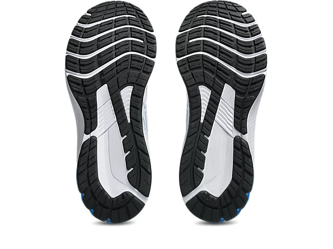 Asics GT-1000 Leather 2 Mens (4E Extra Wide) - White/Aegean Blue