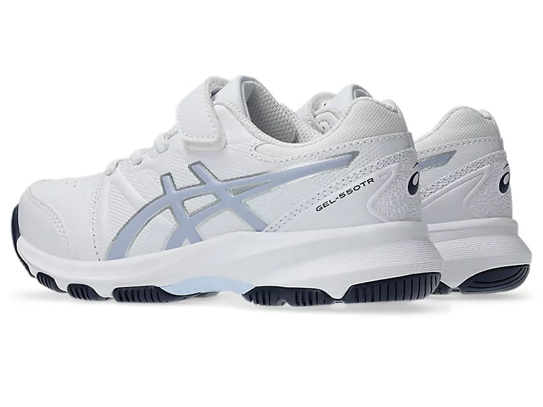 Asics Gel-550TR PS Kids Running (Velcro) - White/Blue Fade