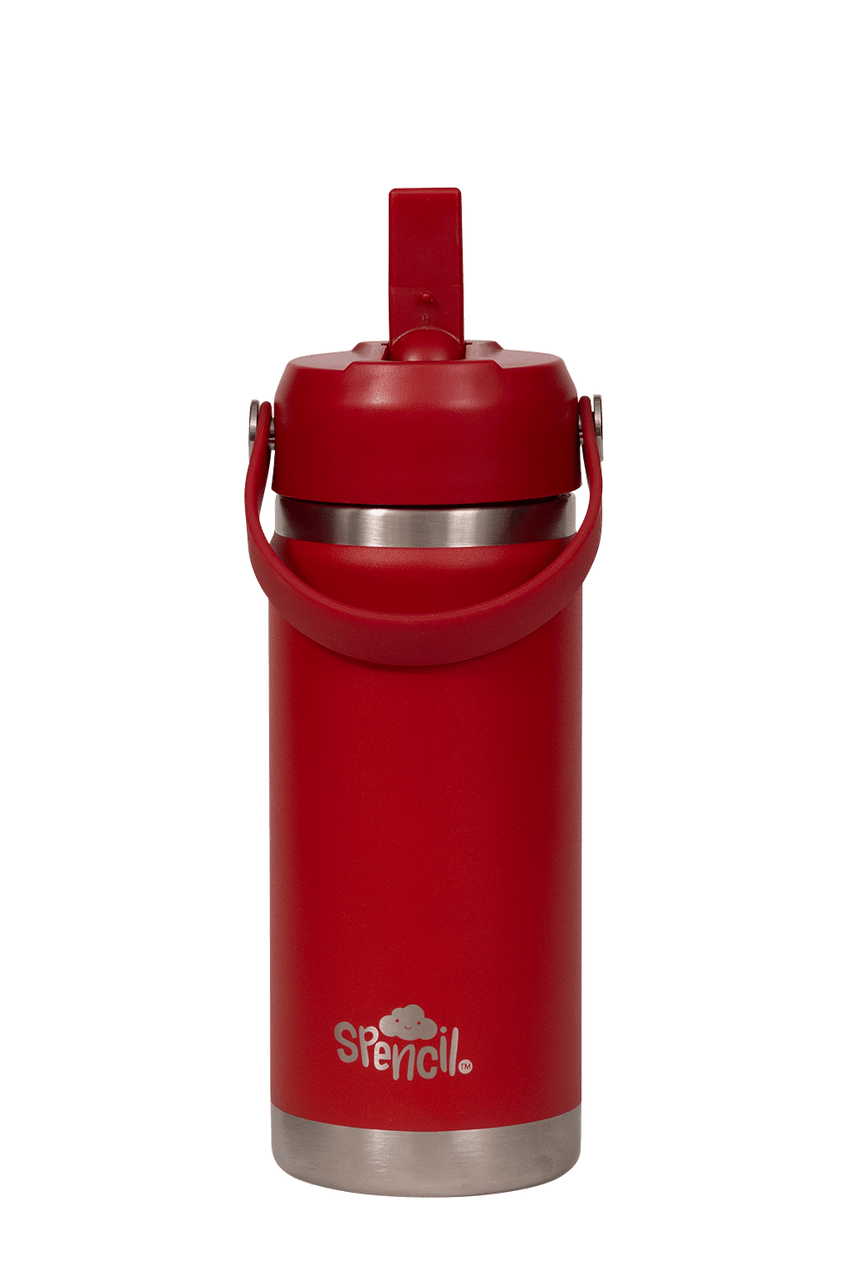 Little Insulated Water Bottle 470ml - Fire