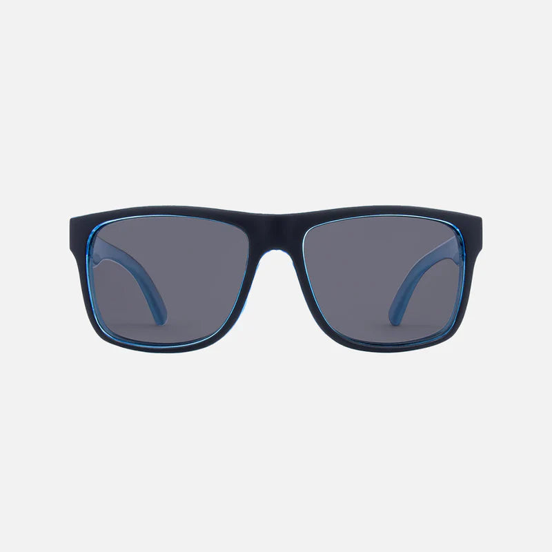 Crimson - Polarized Matt Black Cyan Frame