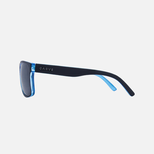 Crimson - Polarized Matt Black Cyan Frame