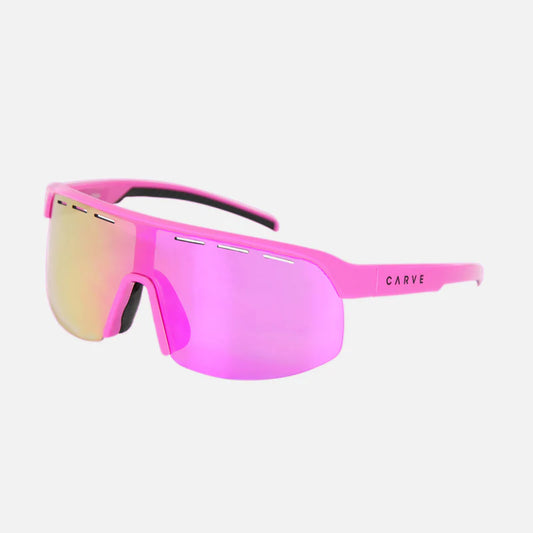 Velocity - Frame: Gloss Pink Lens: Grey with External Pink Iridium plus Venting
