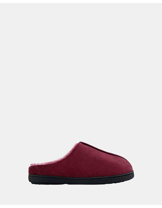 Mackenzie Scuff Slipper - Wine