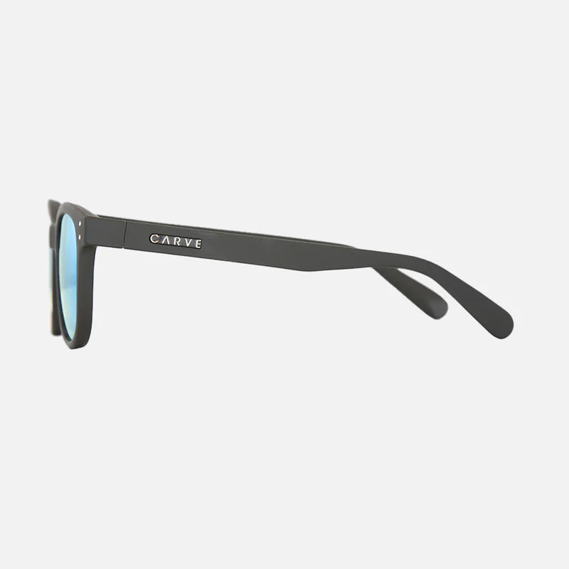 Homeland - Matte Black Frame Grey Blue Iridium Lens