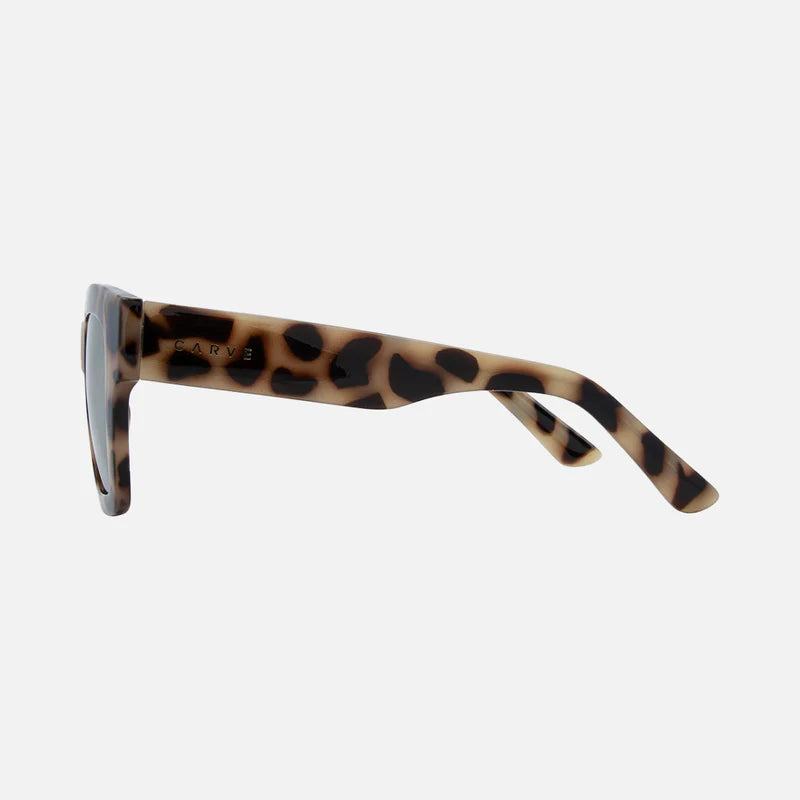Soho Sunglasses - Gloss Creamy Tort Frame with Brown Lens