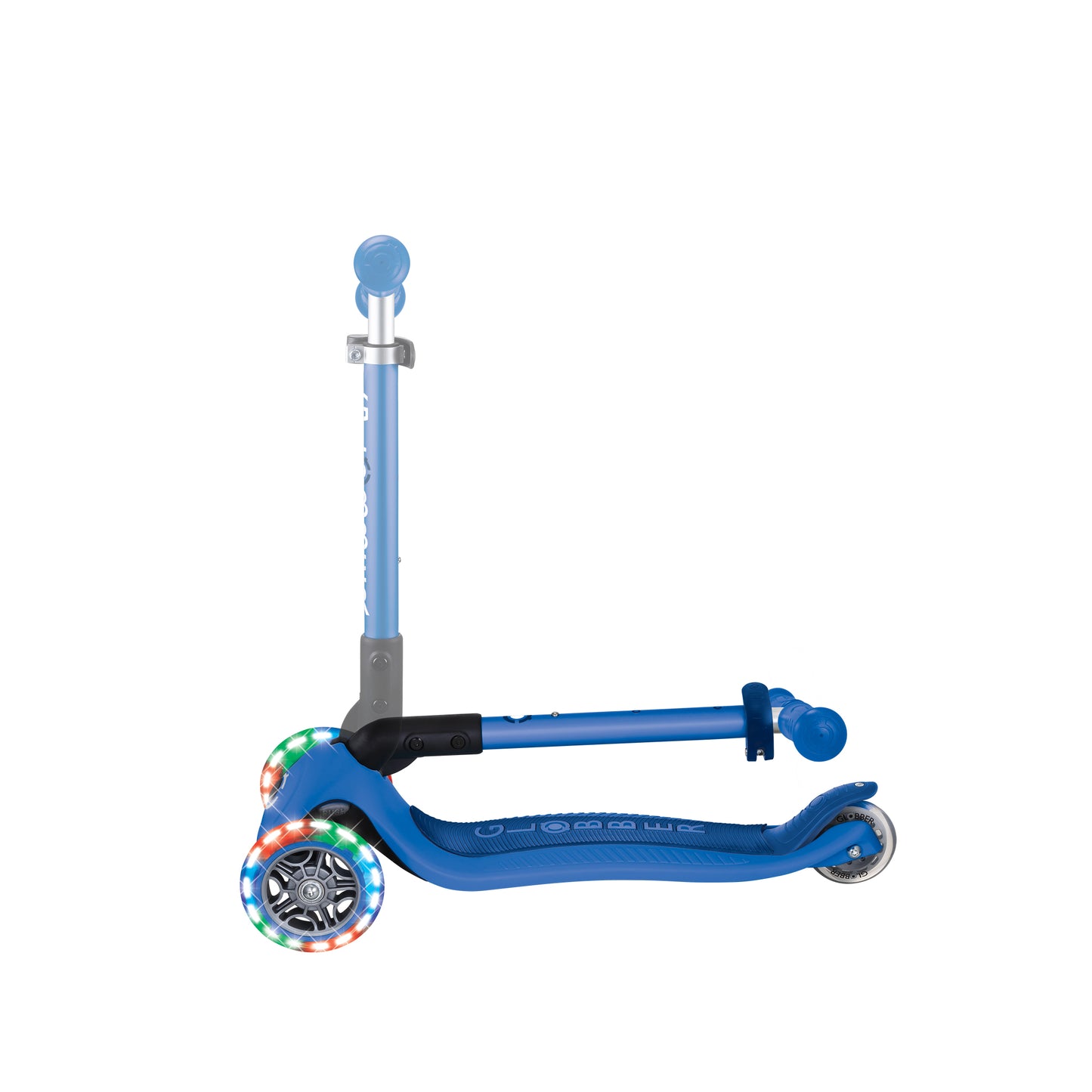 Globber Junior Foldable Lights - Navy Blue (2+yrs)