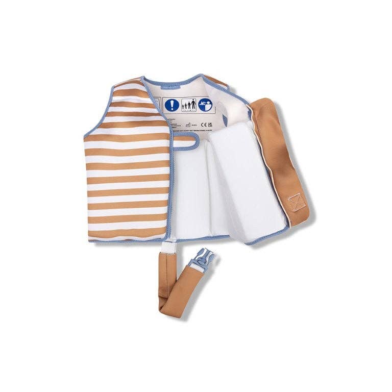 Swim Essentials Kids Swimming Vest - Softlines Brown 2-3 Years