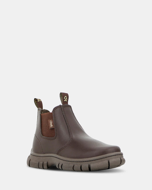 Grosby Ranch Kids Boot - Brown