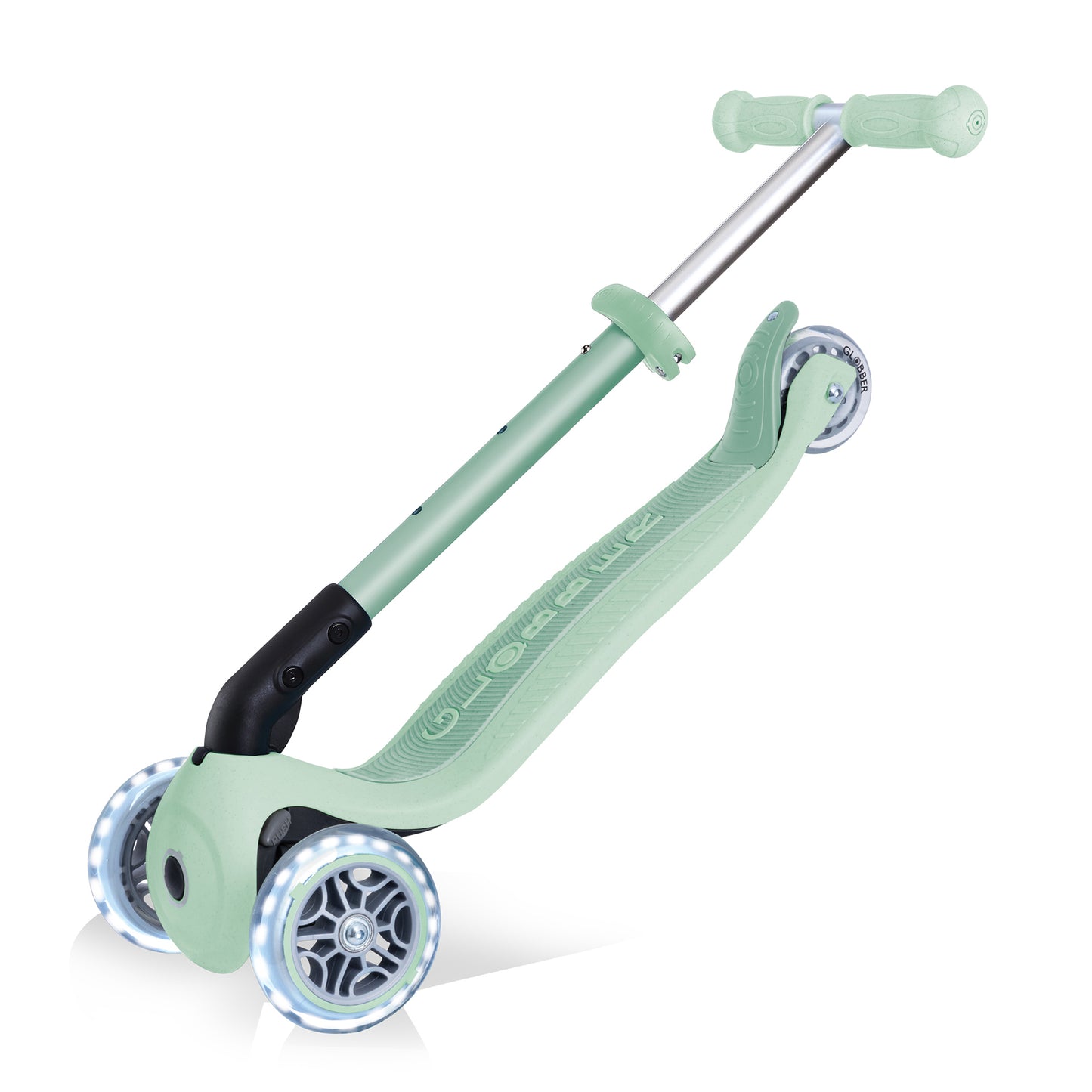Globber Junior Foldable Lights Ecologic- Pistachio (2+yrs)