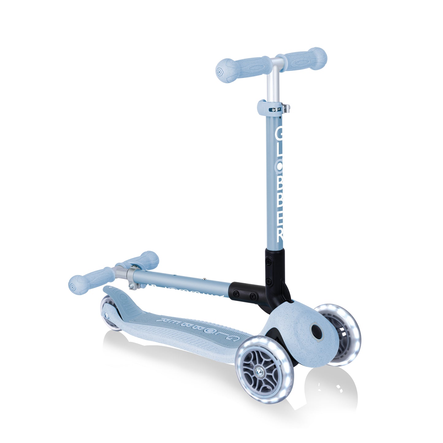 Globber Junior Foldable Lights Ecologic- Blueberry (2+yrs)
