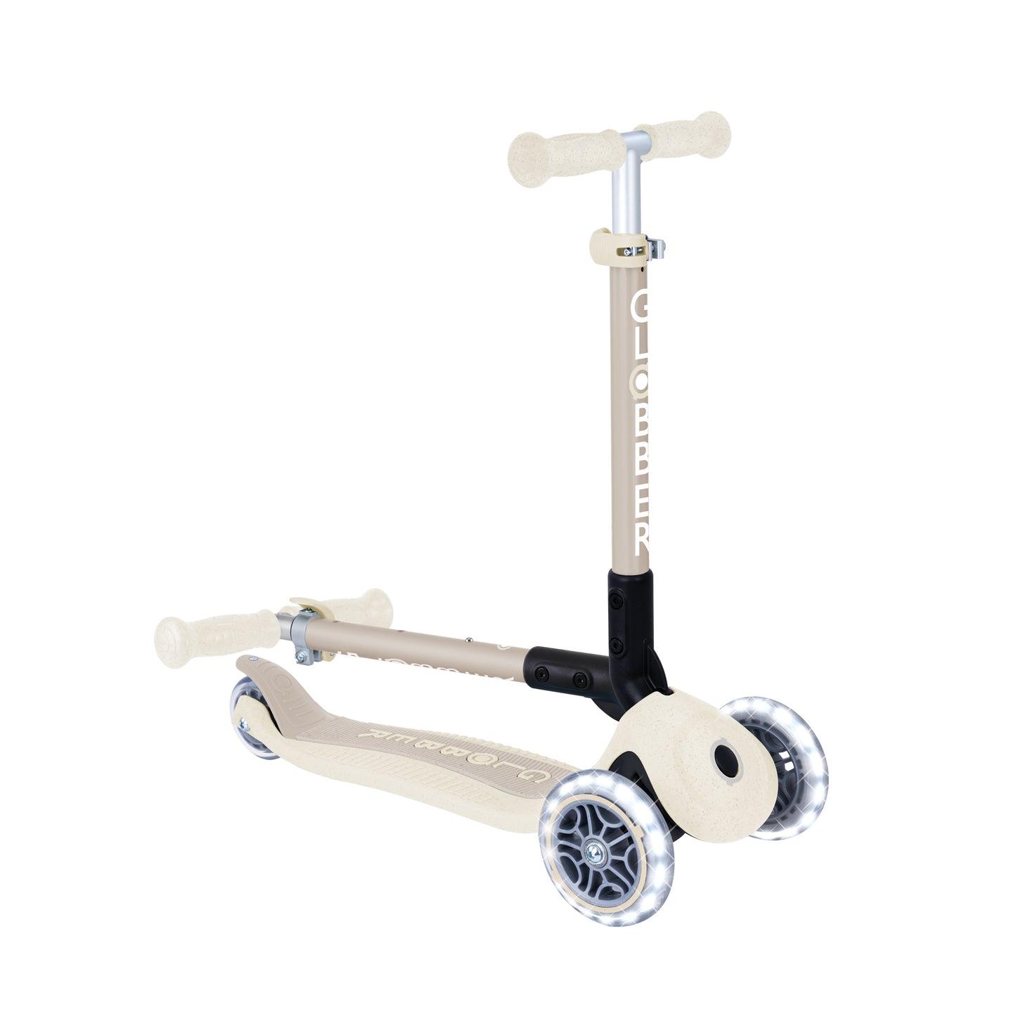 Globber Junior Foldable Lights Ecologic- Coconut (2+yrs)