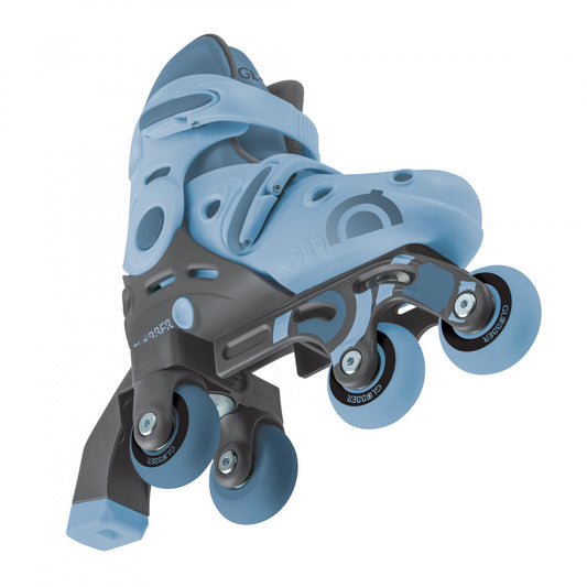 Globber Learning Skates 2 in 1 - Blueberry X/XS 3+