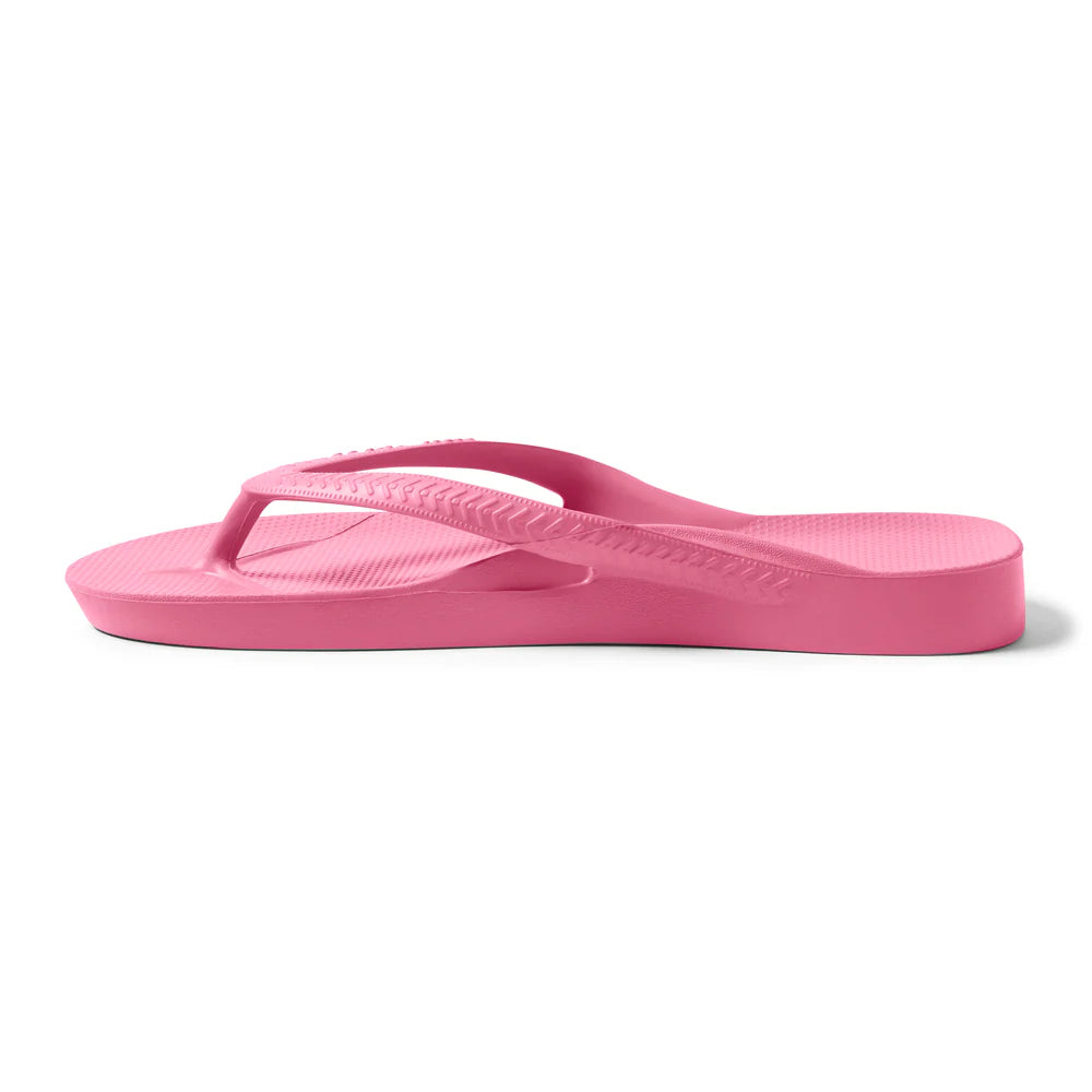 Archies Arch Support Thongs - Hot Pink