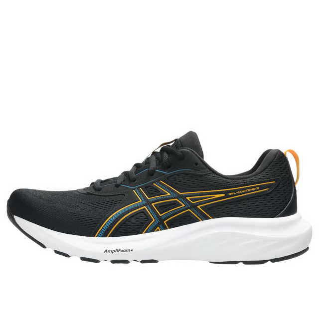 Asics Gel-Contend 9 Mens Running - Black/Yamabuki