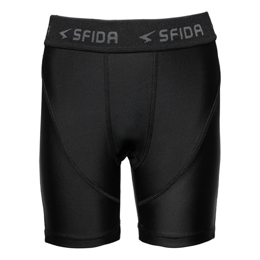 Sfida Compression Boys Half Short - Black