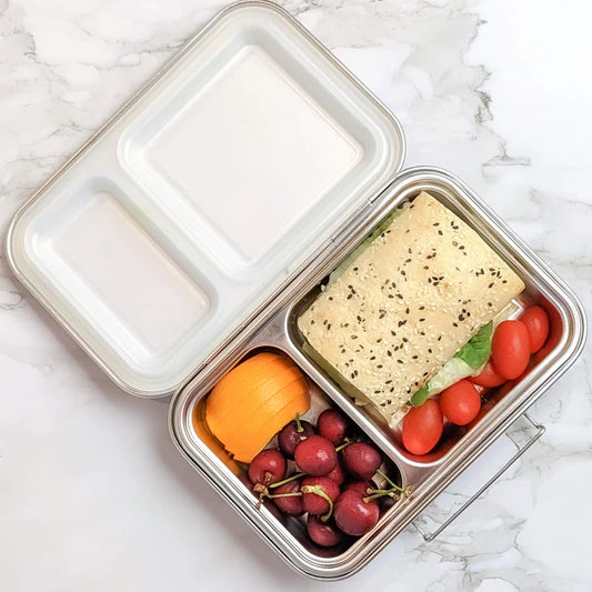 Bento Lunch Box 2 Leak Proof - Blueberry