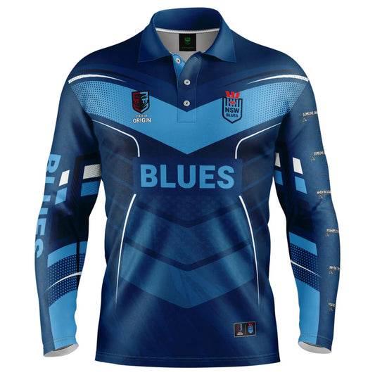 NSW Blues 'Cyber' Fishing Jersey