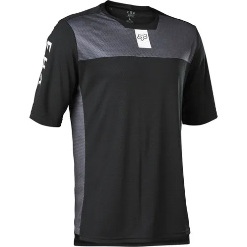 Fox Racing Youth Defend SS Jersey Park - Black
