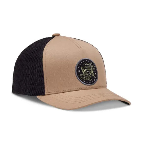 Fox Youth Plague 110 Snapback Hat - Mocha