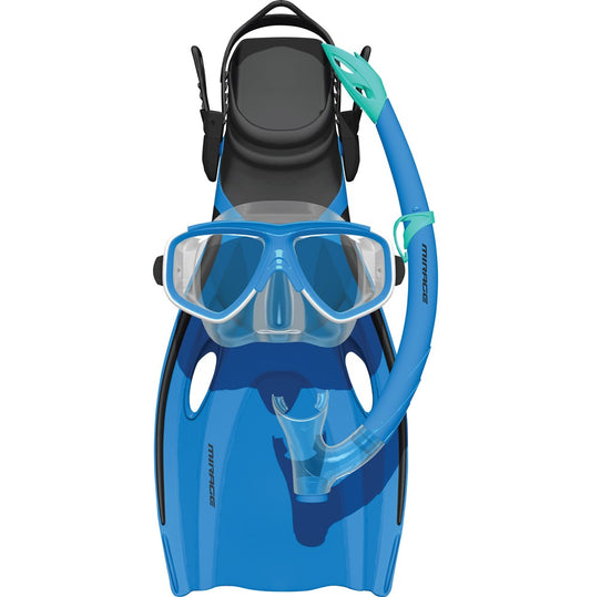 Mirage Dolphin Silitex MSF Set Junior - Blue