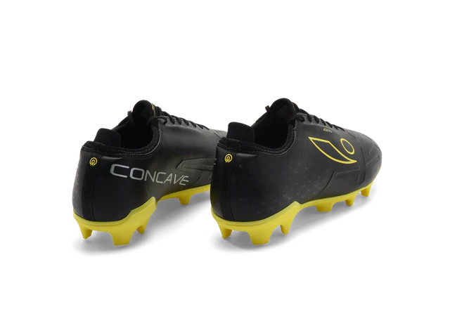 Concave Halo Kids v2 Football Boot - Black/Yellow