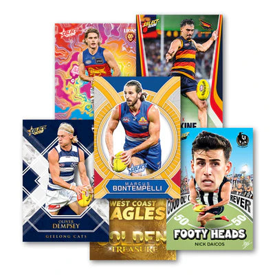 2026 AFL Footy Stars Vinyl Album + 2 Packs Cards