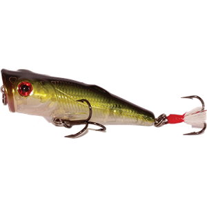 JAZLures Popper Tail 45 - C45 Green Baitfish