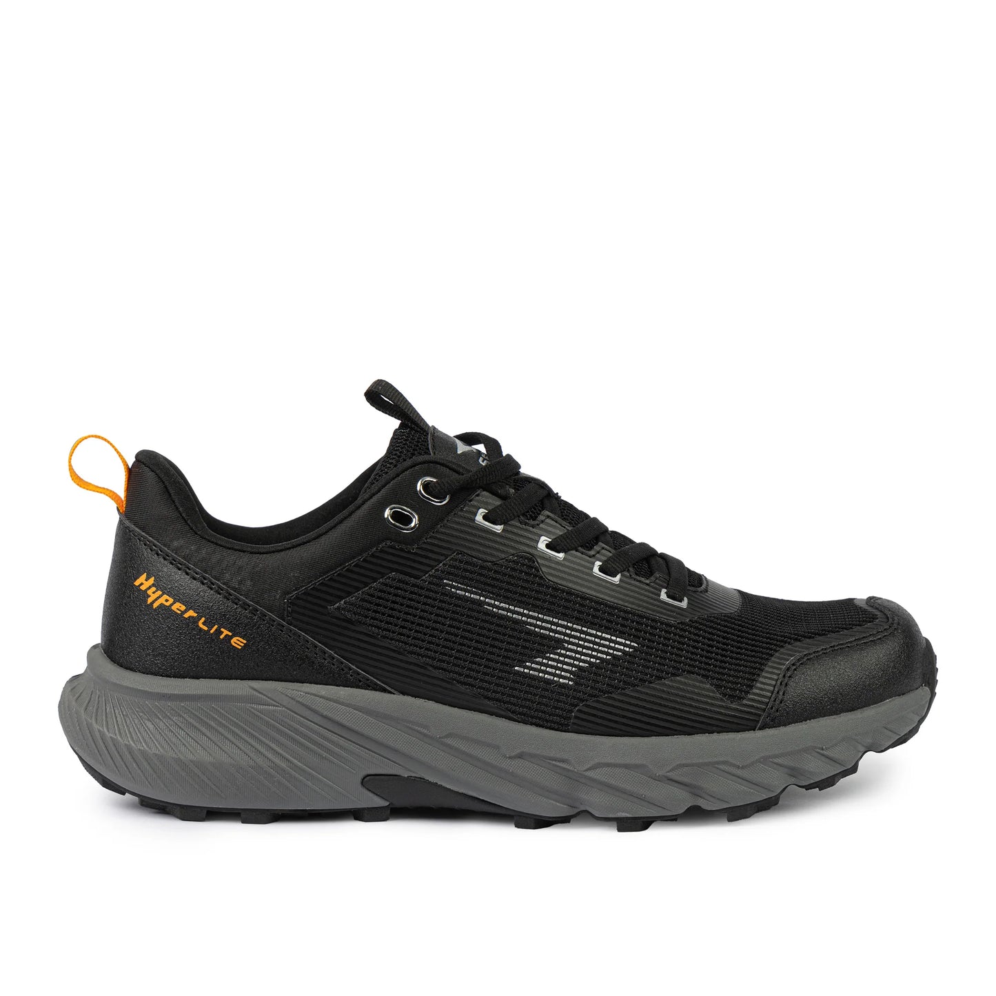 Sfida Lark Mens Trail Runner - Black/Grey/Orange