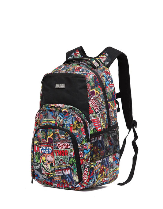 Tosca Marvel Comic Backpack - Black