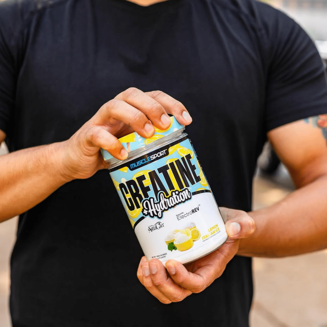 Musclesport Creatine & Hydration - Lemon Italian Ice