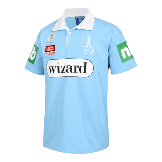NSW Blues State of Origin 2008 Retro Jersey Blue
