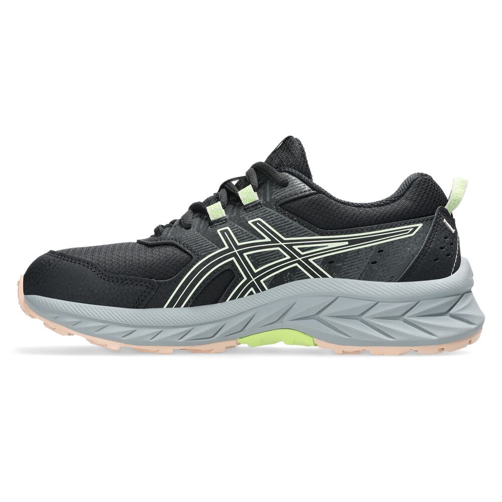 Asics Pre Venture 9 GS Kids Running - Black/Whisper Green
