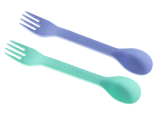 Spork Set 2pk - Mint/Periwinkle