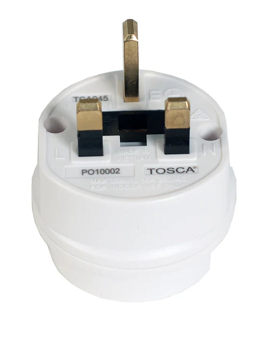Tosca Travel Adapter for UK & Hong Kong