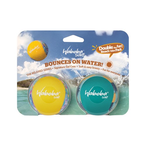 Waboba Mini Water Bouncing Ball (Twin Pack) Assorted